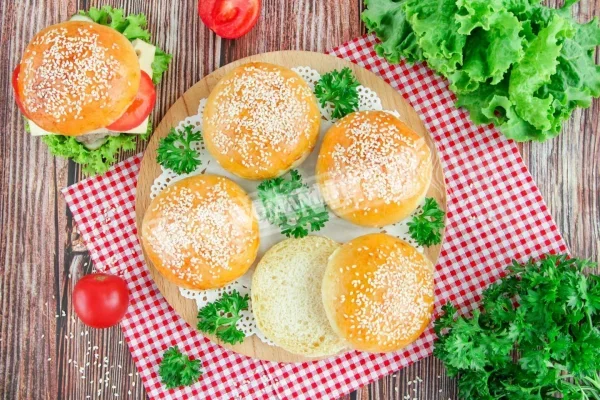 Домашні булочки для бургерів
