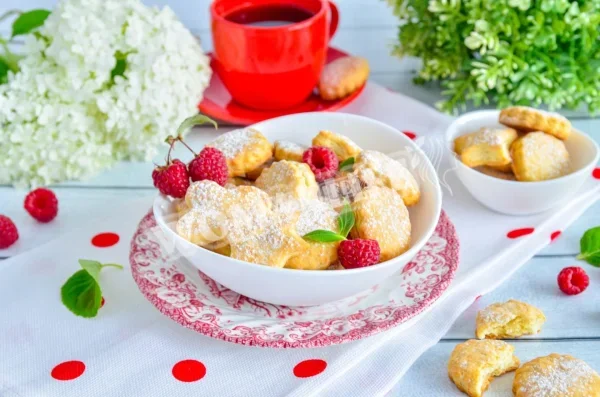 Печиво зі сметаною і маргарином