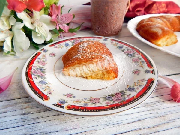 Манник з кислим молоком