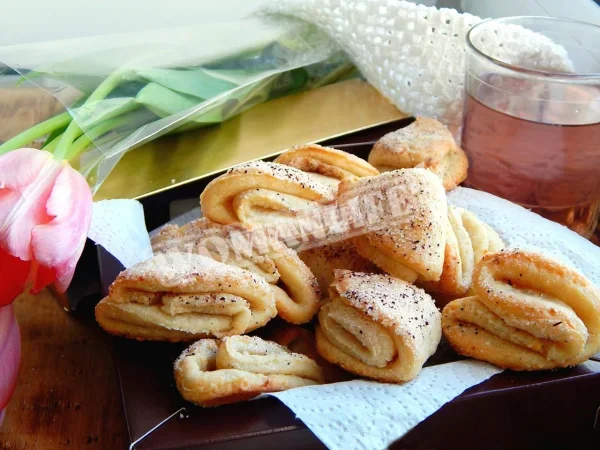 Сирні конвертики з цукром