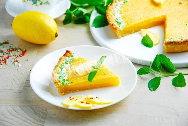 Пиріг з лимонною начинкою