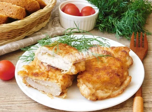 Шніцель з сиром