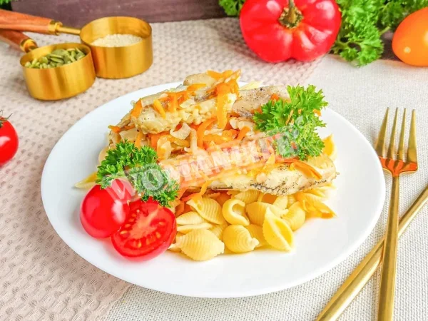 Минтай з гарніром