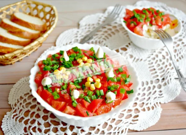 Салат з курячої грудки шарами
