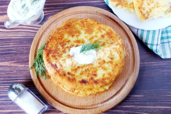 Картопляні коржики на сковороді