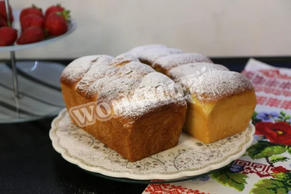 Бріош із солодкого хліба або косичка з маслом