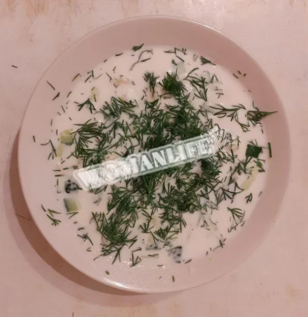 Окрошка з курячим філе