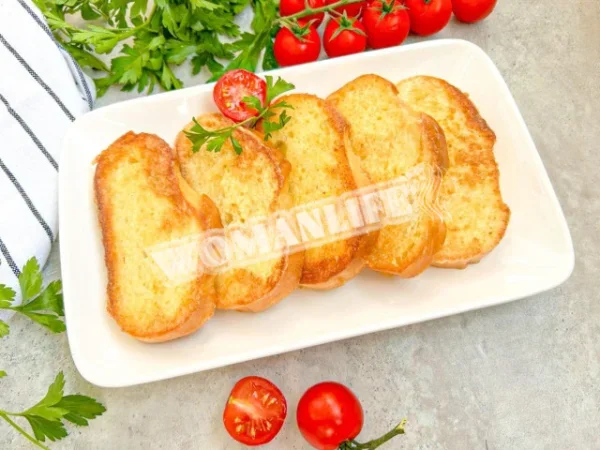 Грінки з яйцями без молока