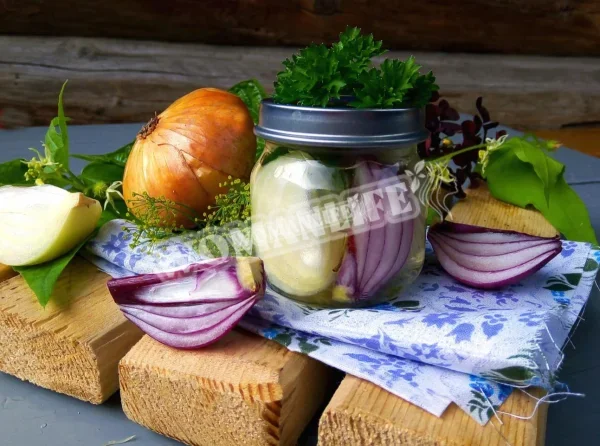 Маринована цибуля на зиму