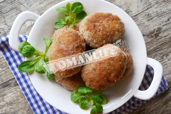 Зрази з індички з сиром