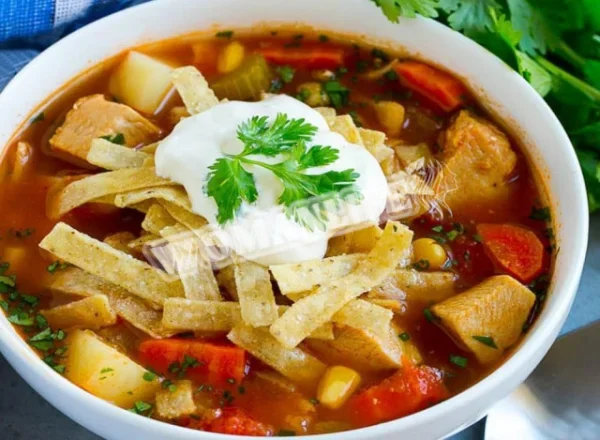 Мексиканський курячий суп
