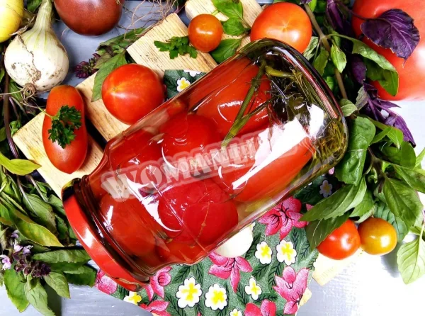Мариновані помідори з лимонною кислотою на зиму