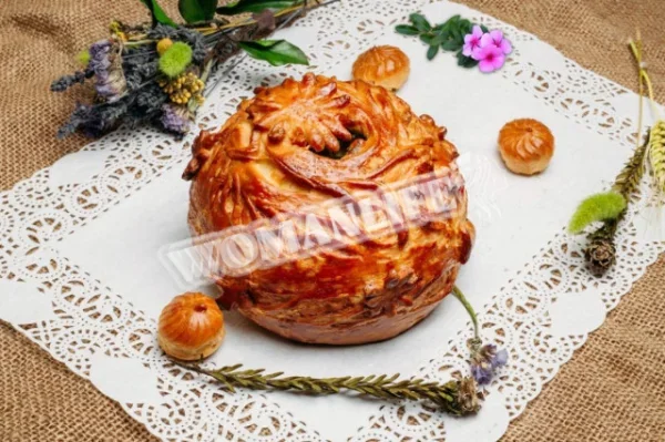 Курник з фаршем в духовці
