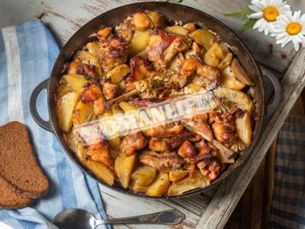Запечений кролик
