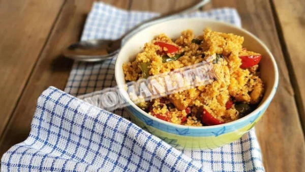 Курка з кус-кусом