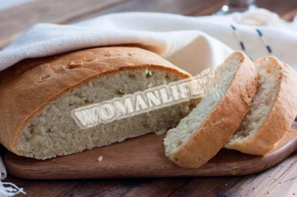 Хліб з рисового борошна в духовці