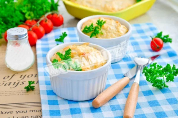 Куряче суфле як в дитячому садку
