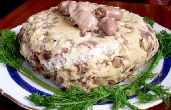 Фарш для курки з курячих потрушок