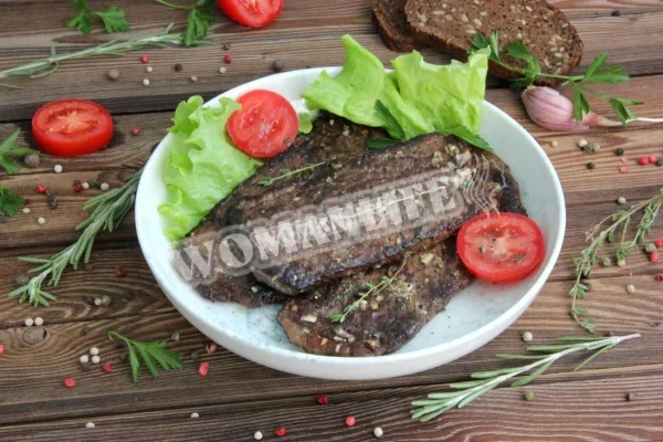 Мармурова яловичина на сковороді