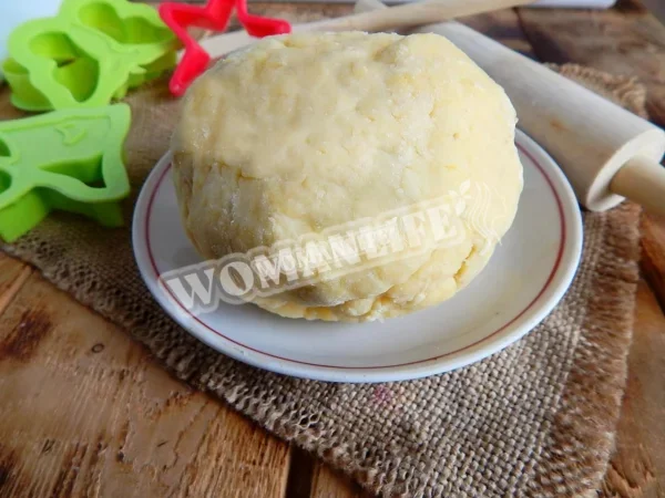 Тісто для пісочного печива на маргарині