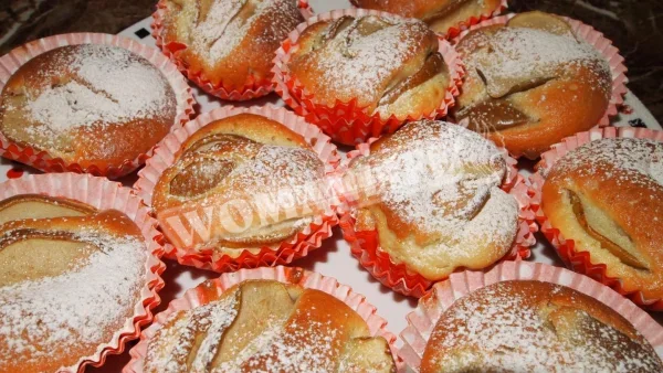 Кекси з грушами