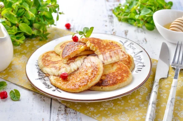 Оладки з манної каші