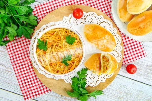 Капустяна начинка для пиріжків