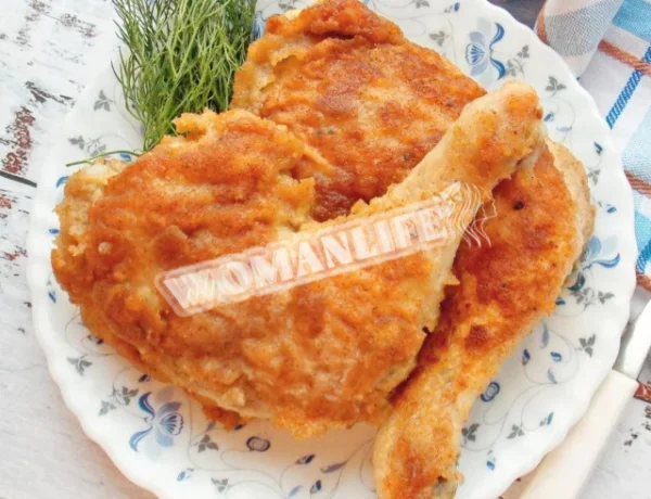 Курячі ніжки на сковороді