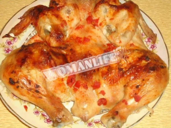 Курка табака в аджиці з маслом