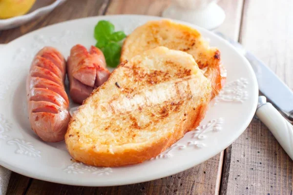 Грінки з батона з яйцем