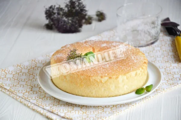 Бісквіт з білочками