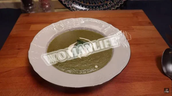 Грибний суп з нутом