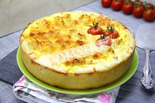 Кіш Лорен з куркою