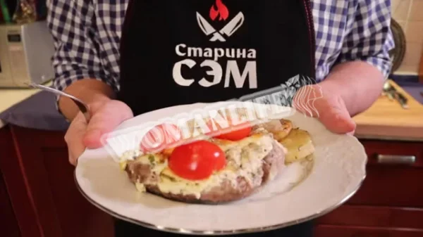 М'ясо по-французьки з грецьким йогуртом
