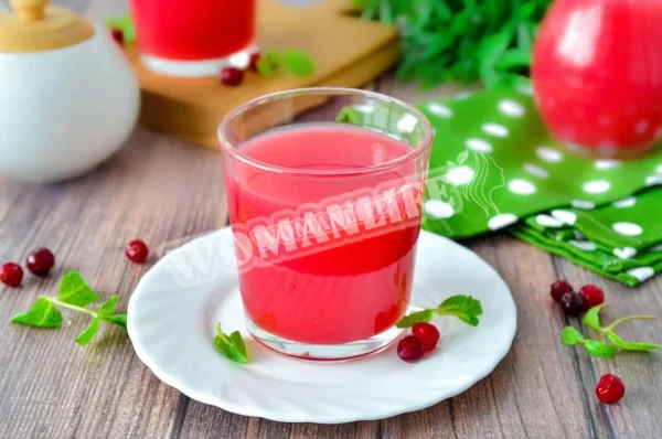 Журавлинний кисіль