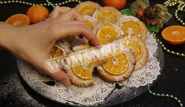 Святкове мандаринове печиво