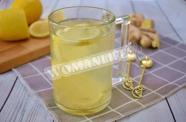 Імбирний чай з лимоном для схуднення