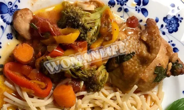 Каччаторе з курки в мультиварці