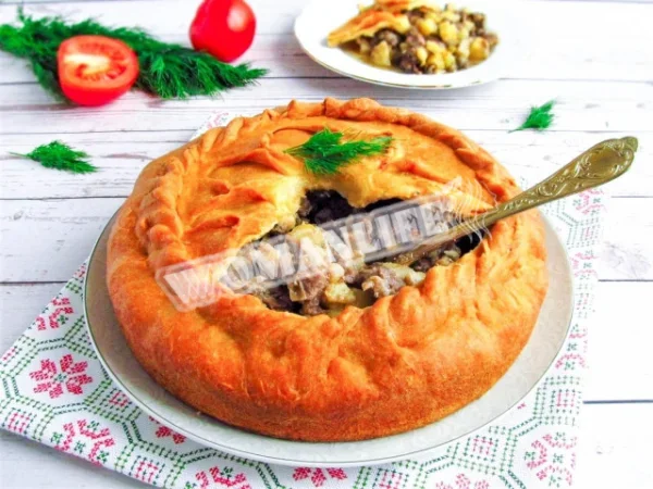 Татарський пиріг Зур Беліш