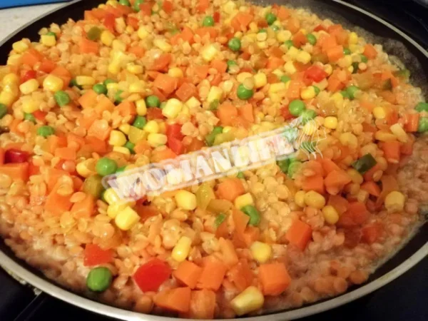 Мексиканська сочевиця з овочами