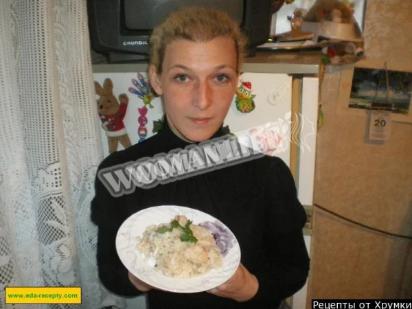 Рис з ячменем і рагу
