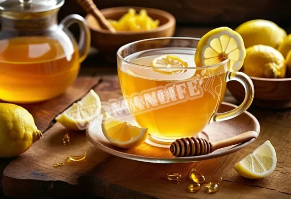 Імбирний чай з лимоном