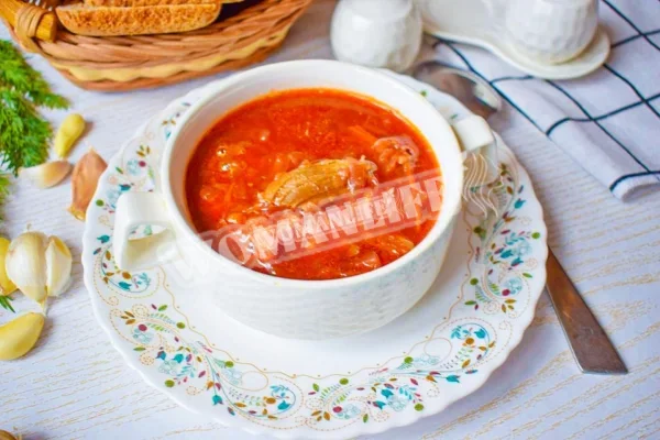 Борщ з індички
