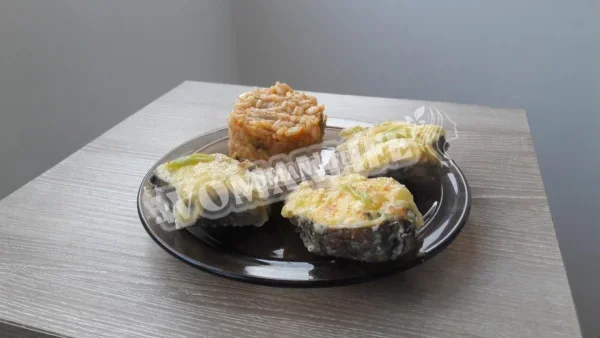 Минтай в вершках в духовці