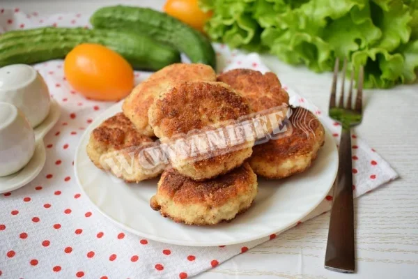 Курячі котлети без хліба