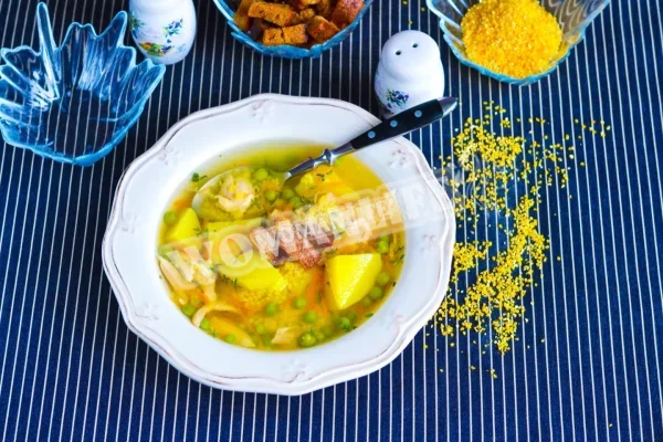 Кукурудза і курячий суп