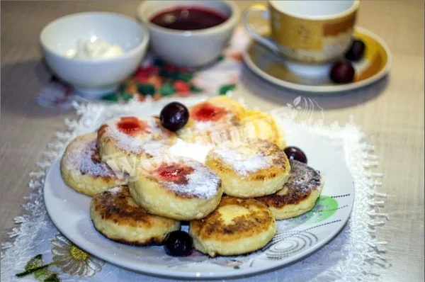 Класичні смажені сирники
