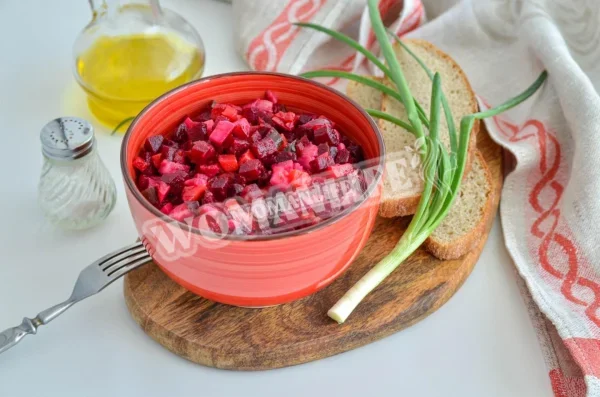 Класичний вінегрет без горошку