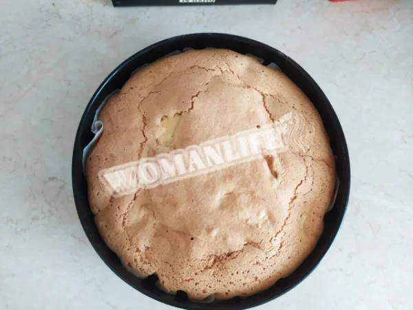 Звичайна шарлотка з яблуками