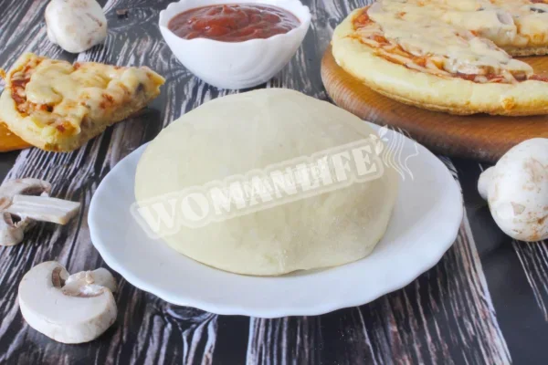 Тісто для піци на сметані